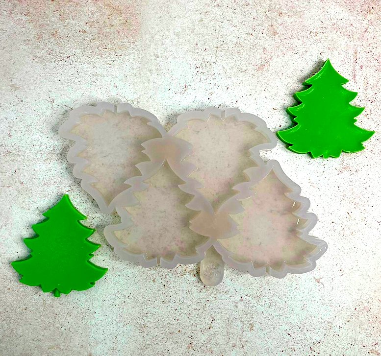 Изображение Молд Елочки для леденцов, 6х6 см ТМ Лавка Кондитера